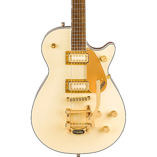 Electromatic Pristine Jet Single Cut Electric Guitar White Gold