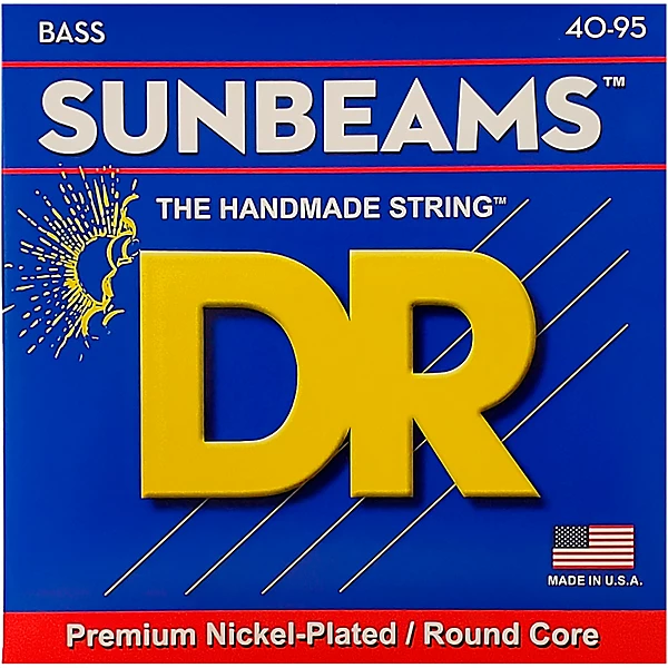 SUNBEAM Nickel Plated Bass Strings Lite 40 95
