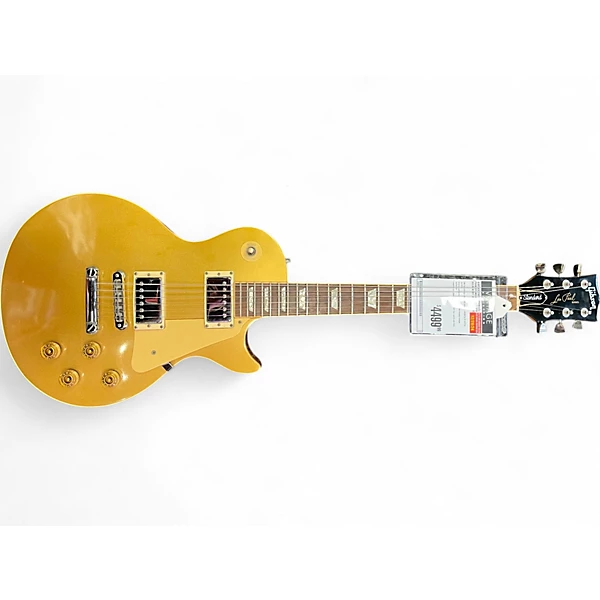 Vintage 1981 Gibson Les Paul Standard Gold Top Solid Body Electric Guitar