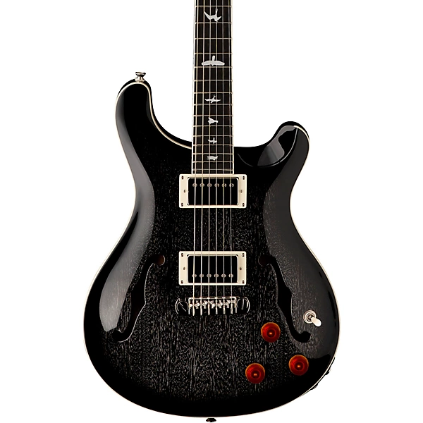 SE Standard Piezo Hollowbody Electric Guitar Dog Hair Smokeburst