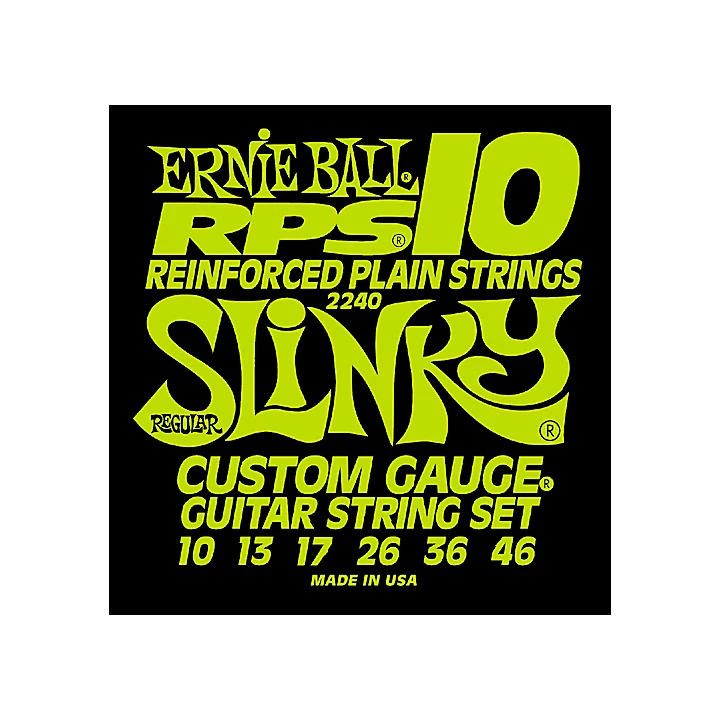 2240 Regular Slinky RPS 10 Electric Guitar Strings