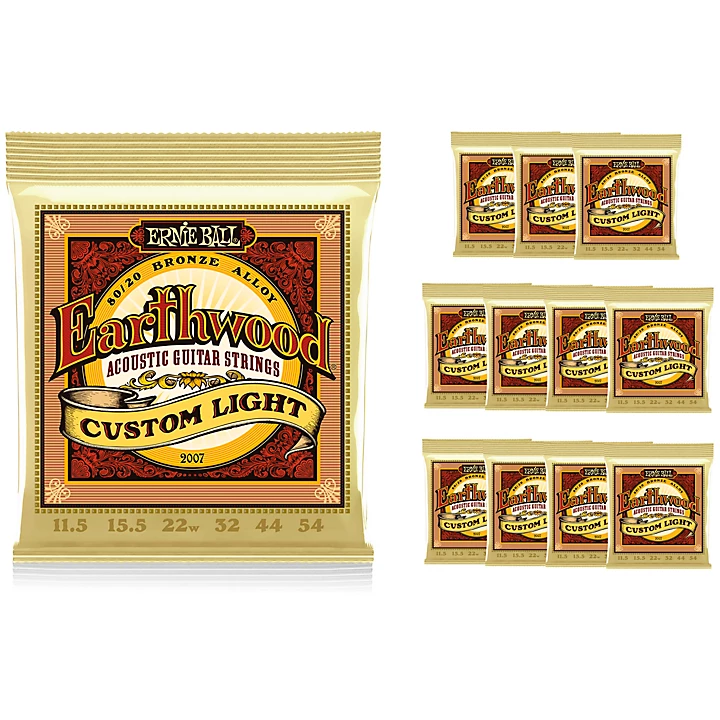 Earthwood 80 20 Custom Light Acoustic Strings