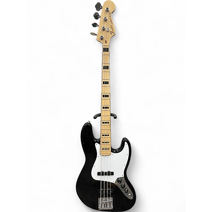 Used Fender Geddy Lee Signature Jazz Black Electric Bass Guitar