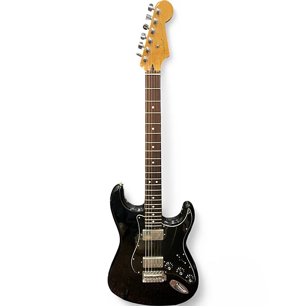 Used Fender Blacktop Stratocaster HH Black Solid Body Electric Guitar