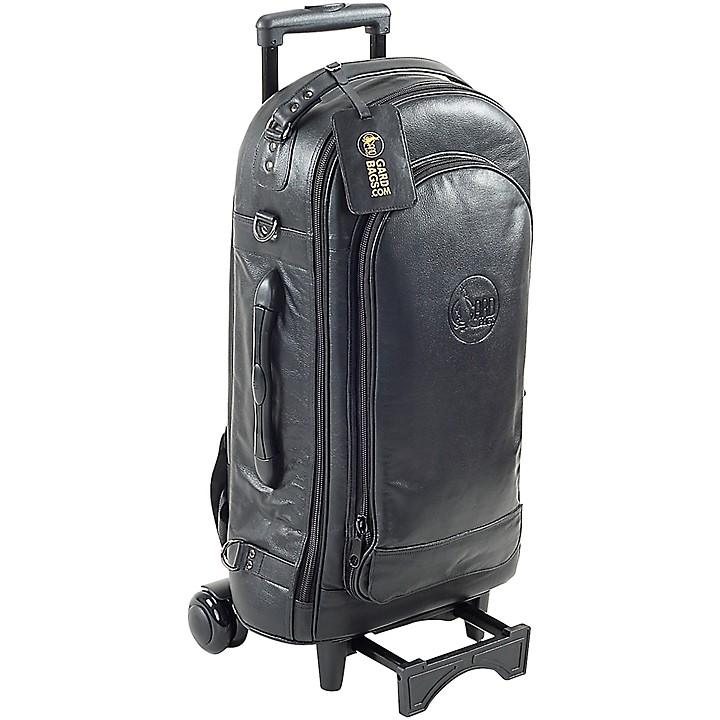 Compact Triple Trumpet Wheelie Leather