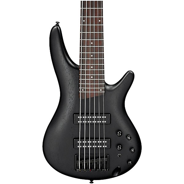 Ibanez SR306EB 6 String Electric Bass Guitar Weathered Black