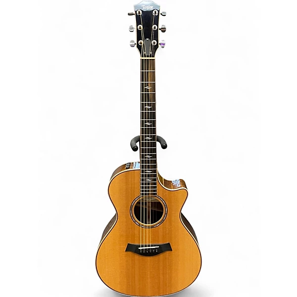 Taylor Used Taylor 812CE Natural Acoustic Electric Guitar