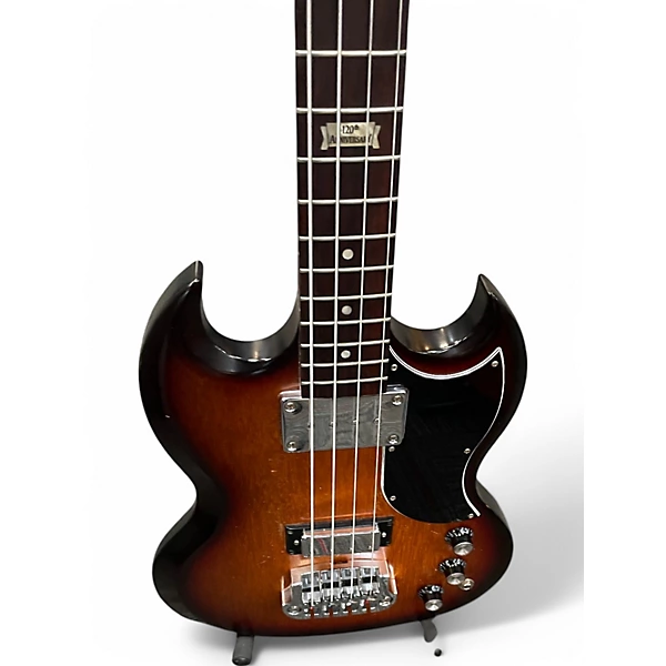 Used Gibson SG Bass 2 Color Sunburst Electric Bass Guitar
