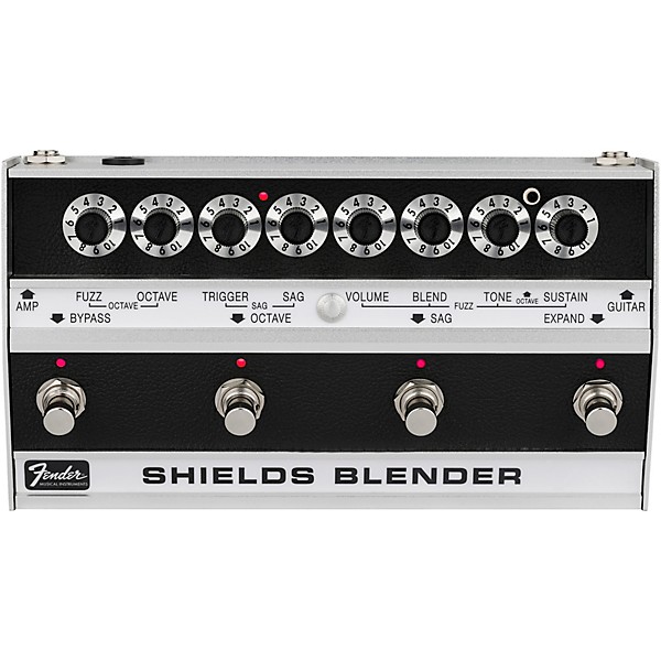 Shields Blender Effects Pedal Silver