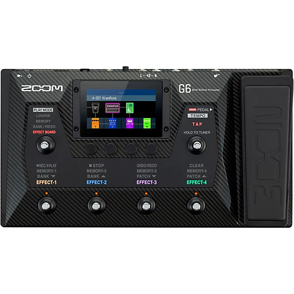 Zoom G6 Multi Effects Processor Level 1 L83069004000000.gc