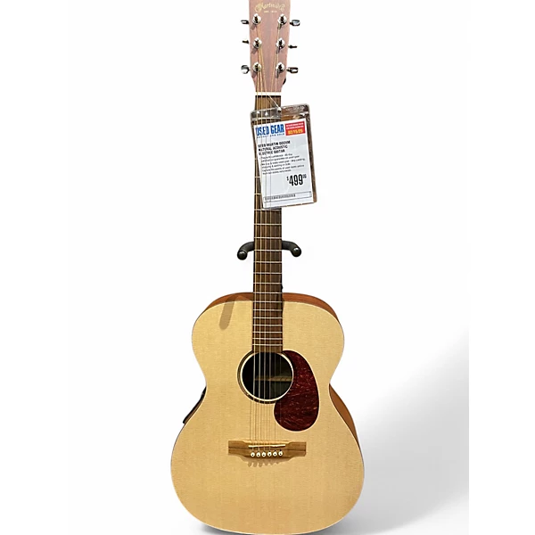Used Martin OOOXM Natural Acoustic Electric Guitar