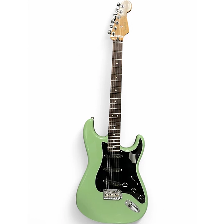 Used Fender Stratocaster Mint Green Solid Body Electric Guitar