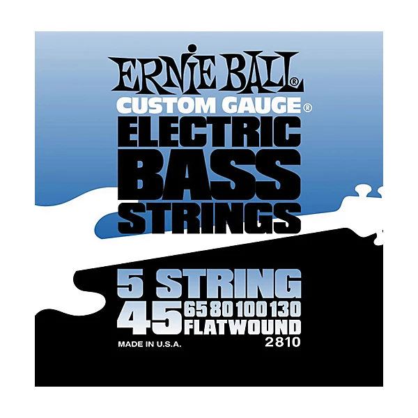 2810 Flatwound 5 String Bass Strings Set