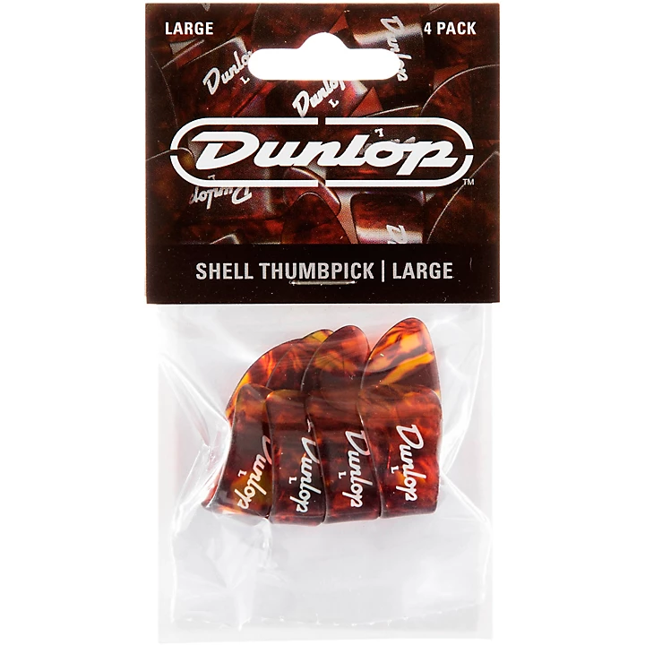 9023P Lg Shell Thumbpick 4Pk Large