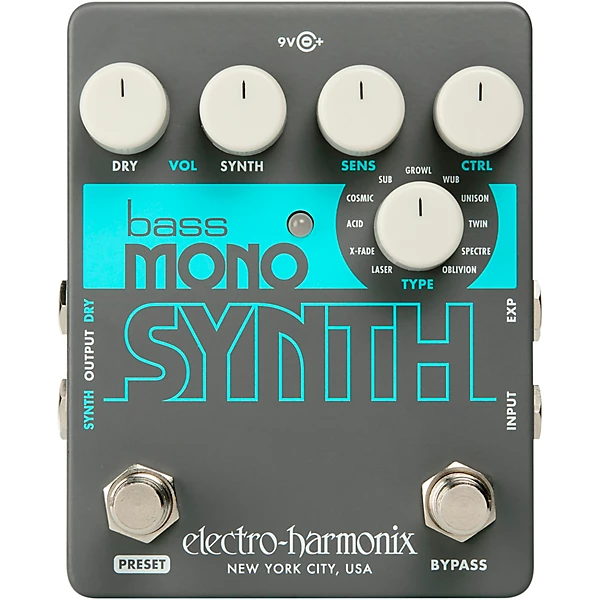 Bass Mono Synth Bass Effects Pedal