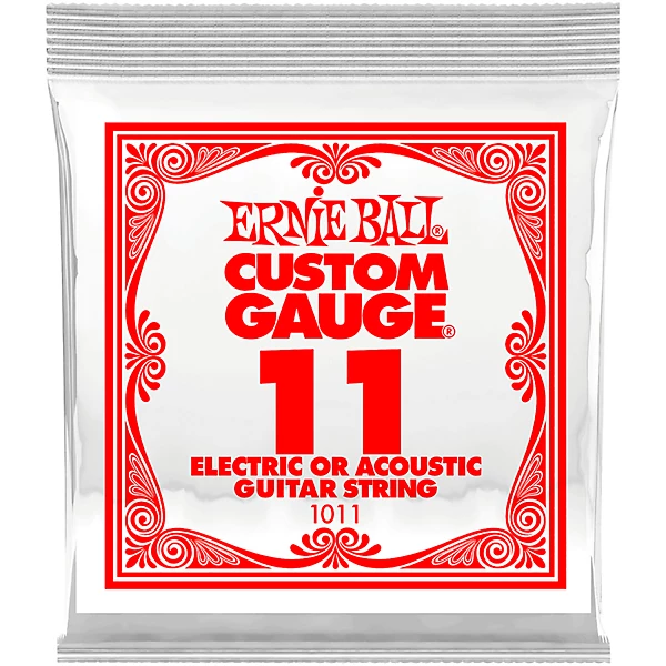ERNIE BALL 1011 011GA SNGL ELEC STR