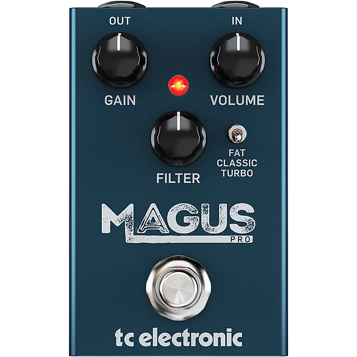 Magus Pro High Gain Distortion Effects Pedal Black
