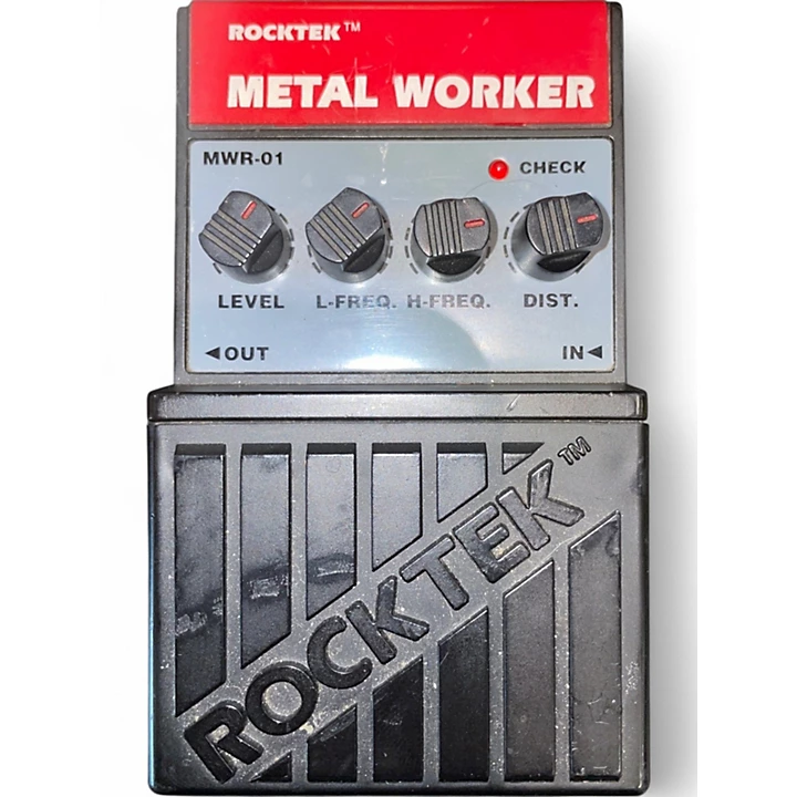 Rocktek Used Rocktek METAL WORKER Effect Pedal.gc