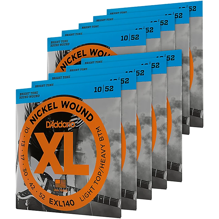 EXL140 Light Top Heavy Bottom Electric Guitar Strings 10 Pack