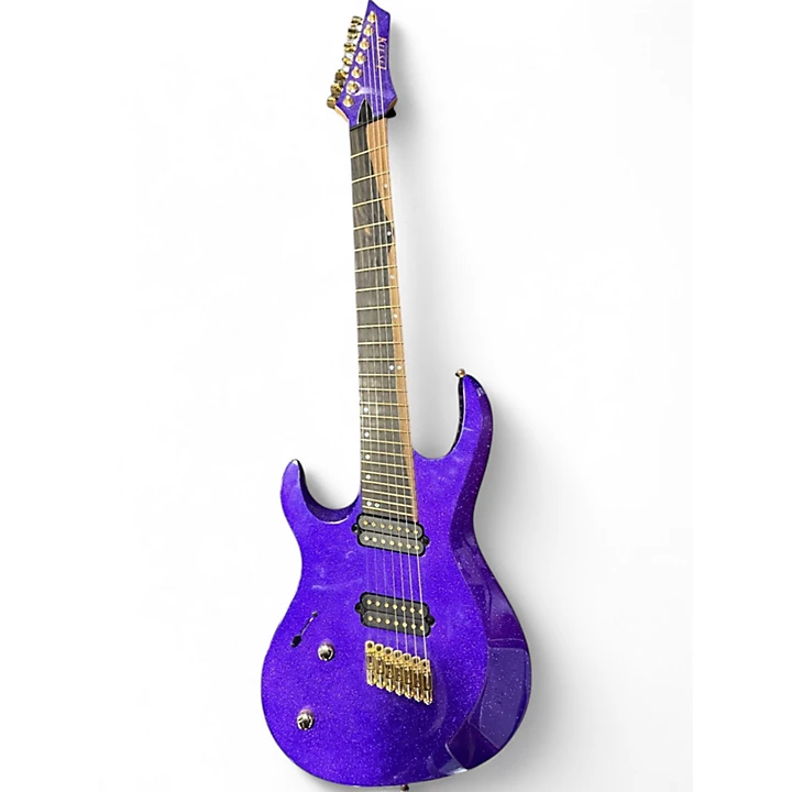 Kiesel Used 2020 Kiesel AM7 TRANSLUSCENT PURPLE Electric Guitar.gc