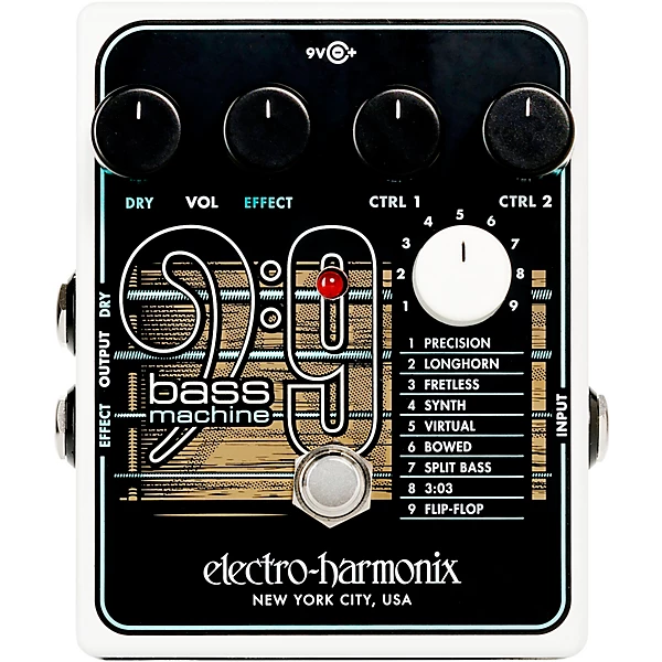 BASS9 Bass Machine Effects Pedal
