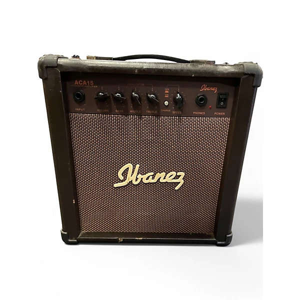 Ibanez Used Ibanez ACA15 Acoustic Guitar Combo Amp.gc