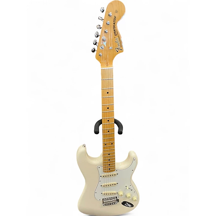 Used 2010 Fender 1960S Stratocaster Olympic White Solid Body Electric Guitar