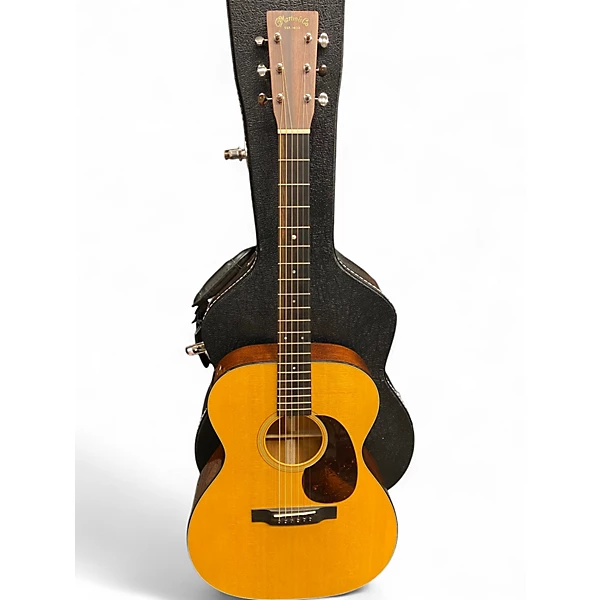 Used Martin 00018 Natural Acoustic Guitar