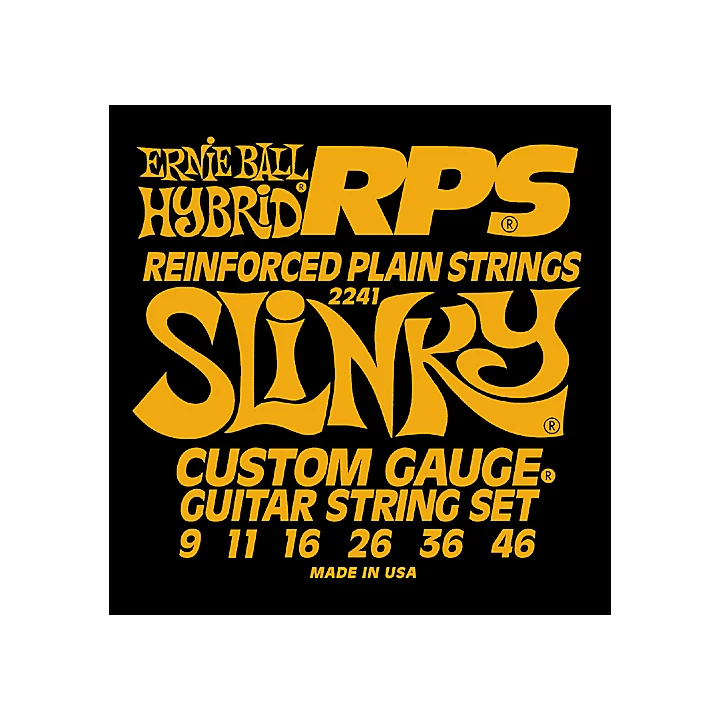 2241 Hybrid Slinky RPS 9 Electric Guitar Strings