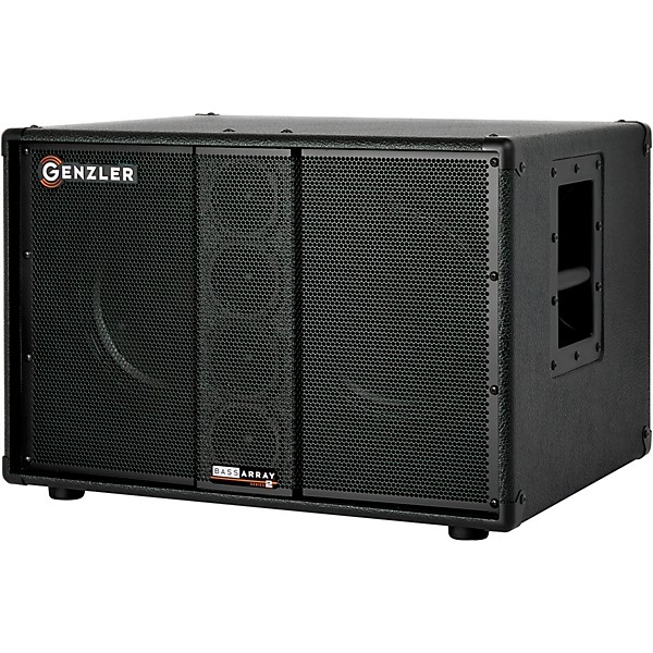 Bass Array Series 2 Straight 2X10 Line Array Bass Speaker Cabinet Black