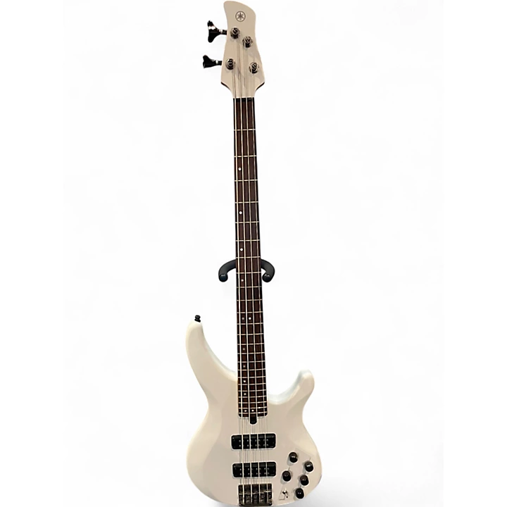 Used Yamaha TRBX504 White Electric Bass Guitar