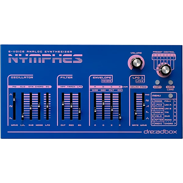 Nymphes 6 Voice Polyphonic Analog Synthesizer
