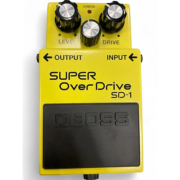 BOSS Used BOSS SD1 Super Overdrive Effect Pedal