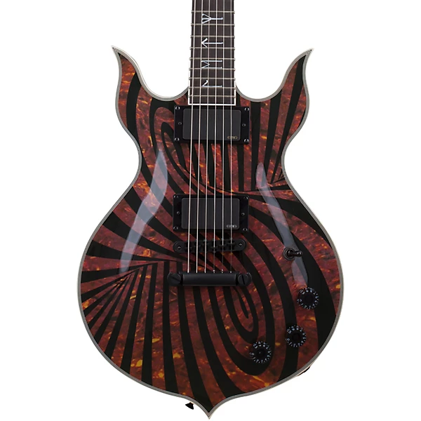 Heathen Grail Electric Guitar Tortoise Black Blizzard