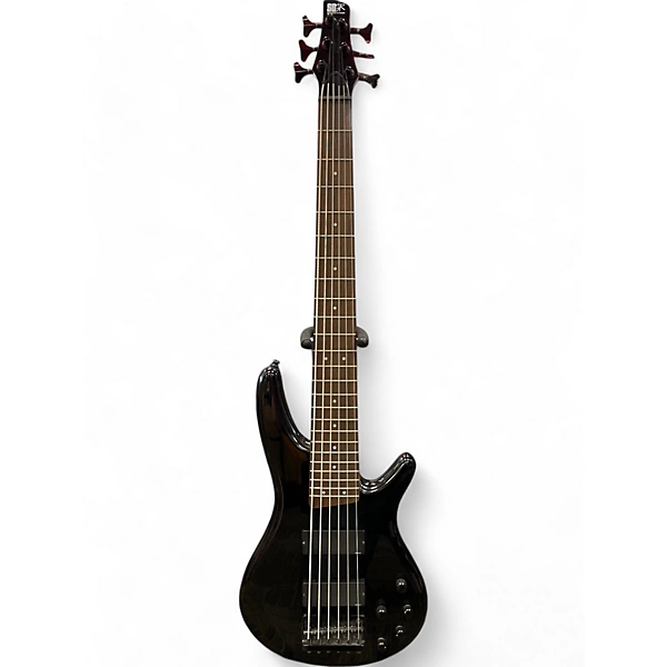 Ibanez Used Ibanez SR406 Black Electric Bass Guitar.gc