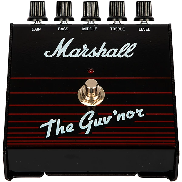 The Guvnor Overdrive Effects Pedal Black