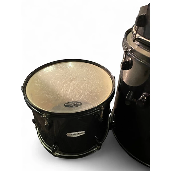 Pearl Used Pearl 2 Piece Forum BLACK Drum Kit.gc