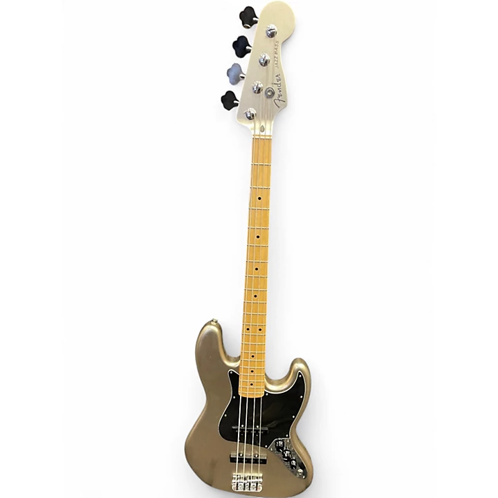 Fender Used Fender DIAMOND JAZZ BASS SILVER SPARKLE Electric Bass Guitar.gc