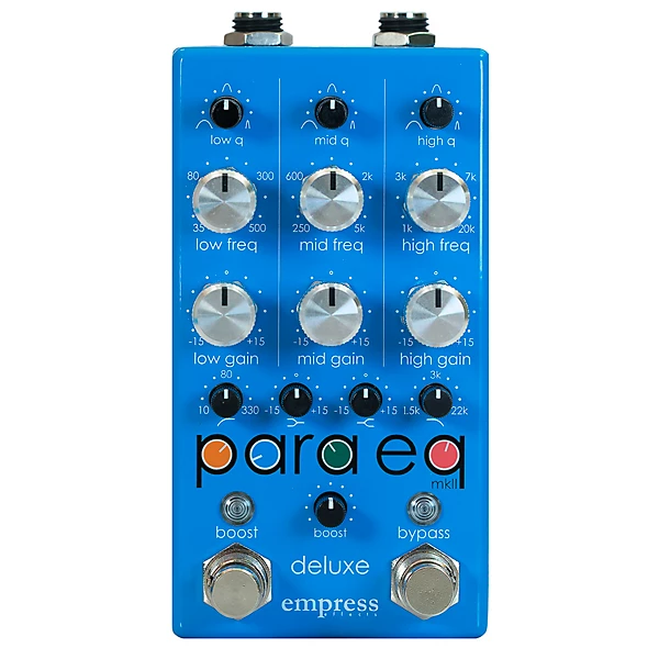 ParaEq MKII Deluxe Effects Pedal Blue