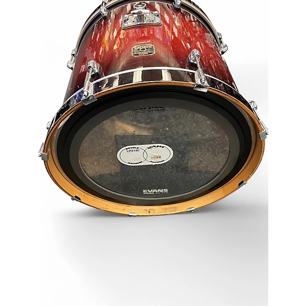 Gretsch Drums Used Gretsch Drums 4 Piece Catalina Maple Gloss Cherry Burst Drum Kit.gc