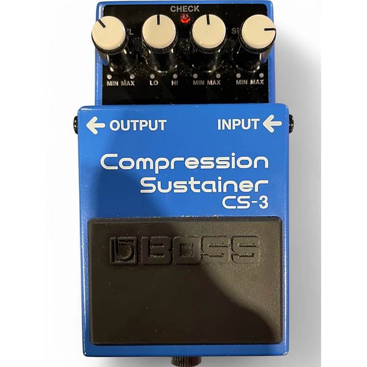 Used BOSS CS3 Compressor Sustainer Effect Pedal