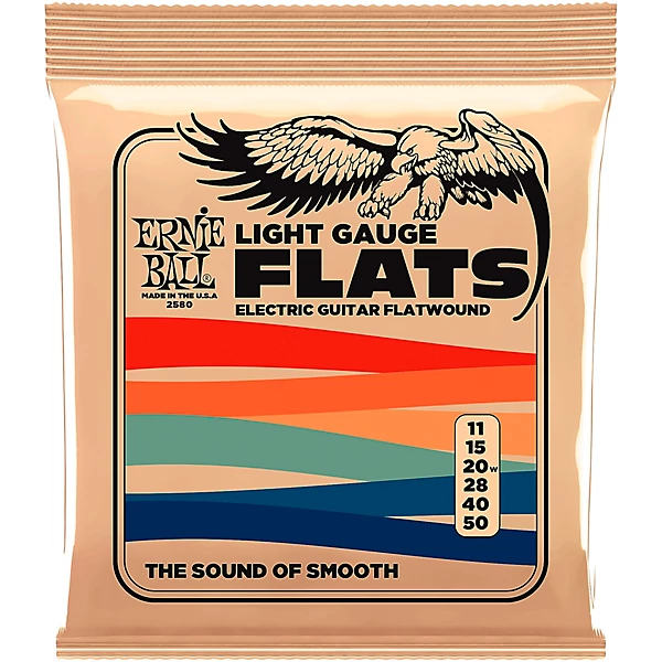 P02580 Light Flatwound Electric Guitar Strings