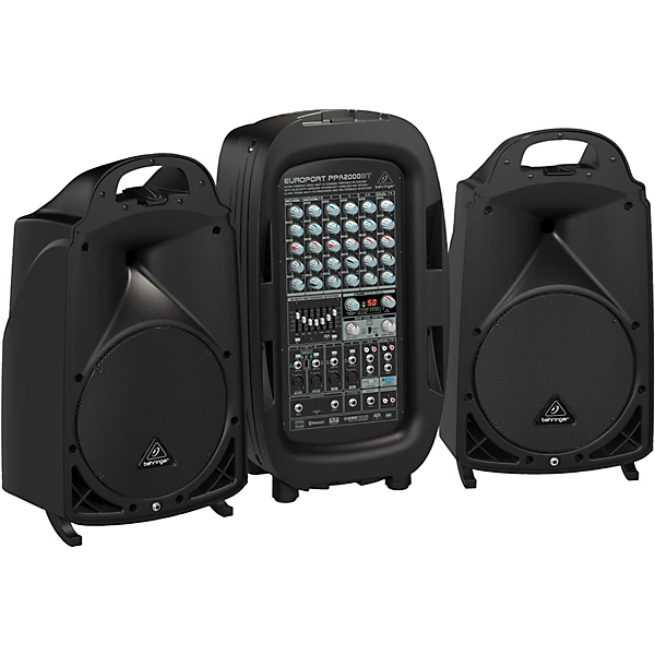 Behringer EUROPORT PPA2000BT 8 Channel Portable PA System Level 2