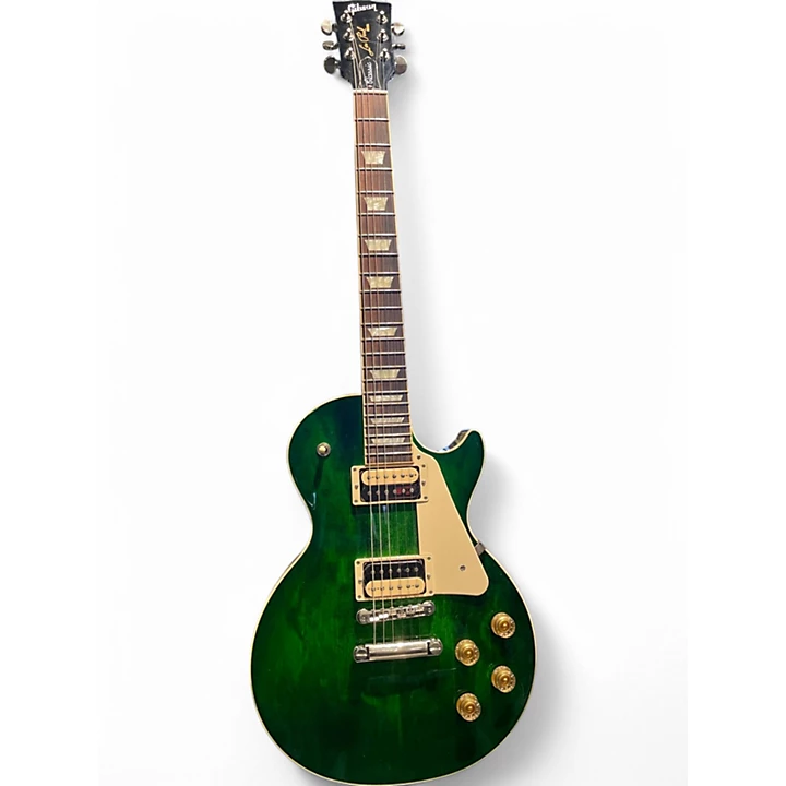 Gibson Used Gibson Les Paul Classic Green Solid Body Electric Guitar