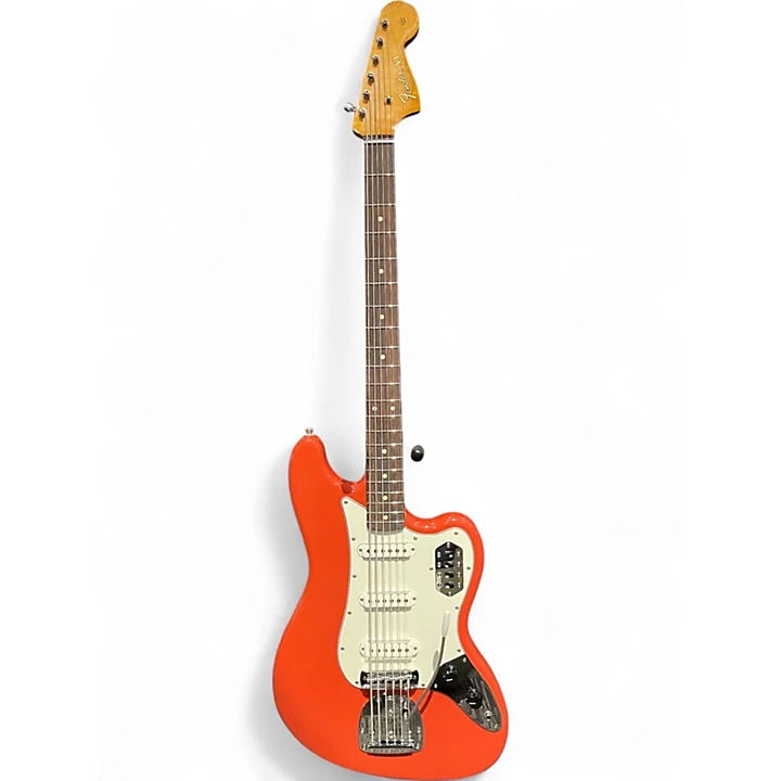 Used 2023 Fender Vintera II '60s Bass IV Fiesta Red Electric Bass Guitar