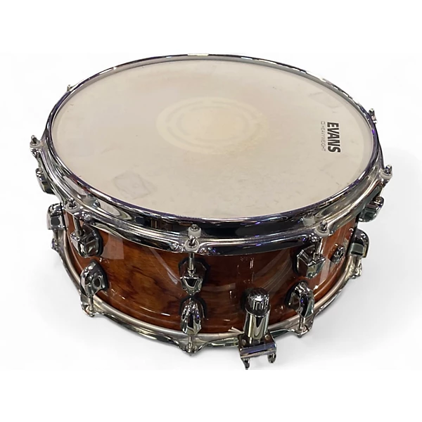 Mapex Used Mapex 65X14 Black Panther Shadow Natural Drum.gc