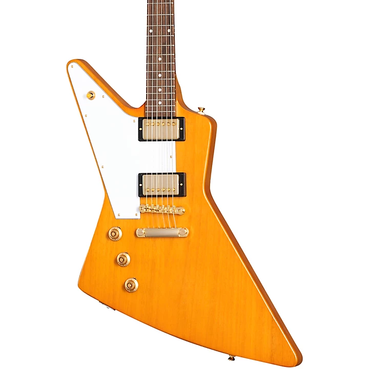 1958 Korina Explorer Outfit Left Handed Electric Guitar Aged Natural