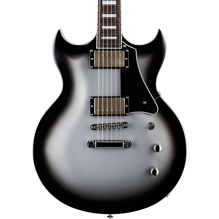 LTD Bill Kelliher Royal Shiva Electric Guitar Silver Sunburst