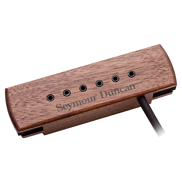 Woody XL Adjustable Pole Pieces Soundhole Pickup Walnut