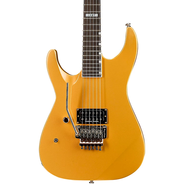 LTD M 1 Custom 87 Left Handed Electric Guitar Metallic Gold